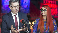 Algirdas Butkevičius ir Gintarė Valaitytė