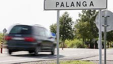 Įvažiavimas į Palangą