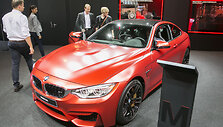 BMW stendas Frankfurto automobilių parodoje