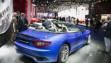 &bdquo;Maserati&ldquo; stendas Frankfurto automobilių parodoje