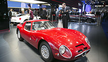 &bdquo;Alfa Romeo&ldquo; stendas Frankfurto automobilių parodoje