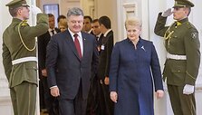 Dalia Grybauskaitė ir Petro Poro&scaron;enka