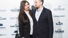 Mantas Katleris su drauge Aiste Kaba&scaron;inskaite 