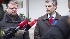 Darius Jauni&scaron;kis ir Saulius Skvernelis
