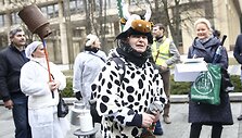 Pienininkų protesto akcija