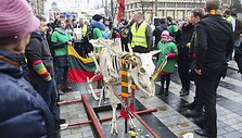 Pienininkų protesto akcija