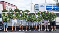 Vytauto Didžiojo universiteto (VDU) krep&scaron;ininkai