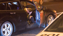 Naktinis kelių policijos reidas Geležino vilko gatvėje