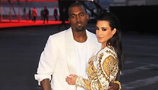 Kanye Westas ir Kim Kardashian Kanų kino festivalyje