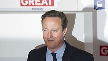 Didžiosios Britanijos premjeras Davidas Cameronas