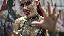 Tatuiruočių meistrė Maria Jose Cristerna