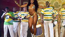 &bdquo;Carnival Queen of Samba&ldquo; konkurso akimirka