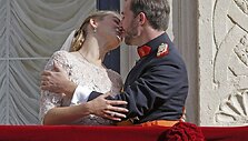 Didysis kunigaik&scaron;tis Guillaume'as ir kunigaik&scaron;tienė Stephanie