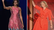 Michelle Obama (kairėje) ir Ann Romney