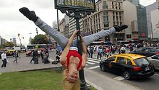 Čempionato dalyvė Buenos Airėse
