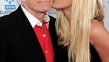 Hugh Hefneris ir Crystal Harris