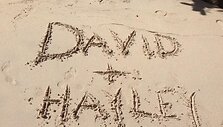 Hayley Roberts ir Davido Hasselhoffo atostogų akimirka