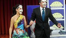 Lucy Liu ir Jimmy Fallonas