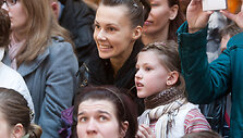 Veronika Brasaitė (centre)