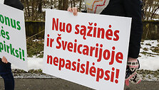 &bdquo;Achemos&ldquo; darbuotojų streikas