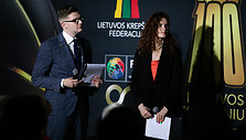 Lietuvos krep&scaron;inio &scaron;imtmečio ceremonija ir Simbolinių &scaron;imtmečio rinktinių apdovanojimai