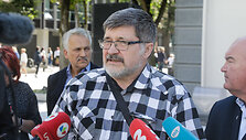 Lietuvos auk&scaron;tųjų mokyklų profesinių sąjungų susivienijimo piketas