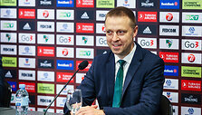 Pauliaus Motiejūno ir Pauliaus Jankūno spaudos kongerencija.