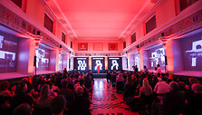 Nacionalinių architektūros apdovanojimų ceremonija Kauno centriniame pa&scaron;te