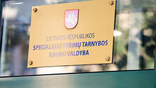 Andrius Vy&scaron;niauskas po akplausos Specialiųjų tyrimų tarnyboje Kaune