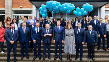 Raudondvario gimnazijos naujo priestato kapsulės įkasimo ceremonija