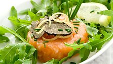 La&scaron;i&scaron;a su arugula salotomis