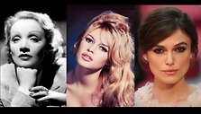 Antakių mados. I&scaron; kairės į de&scaron;inę: Marlene Dietrich, Brigitte Bardot, Keira Knightley