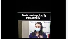 Lietuviai įrašą, kuriame matyti alpstanti slaugė, papildė ironiškais komentarais