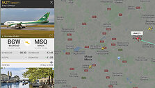 &bdquo;Iraqi Airways&ldquo; skrydis i&scaron; Bagdado į Minską