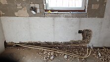 Remontuojamas Liepių &scaron;eimos namas