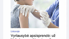 Tariamos naujienos ekrano nuotrauka pasirodė Šeimų sąjūdžio grupėje