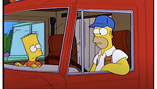 Socialiniuose tinkluose prisiminta &bdquo;Simpsonų&ldquo; serija, kurioje Homeris tapo vilkiko vairuotoju