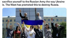Socialinių tinklų vartotojai tvirtina, kad ši nuotrauka įrodo, esą ukrainiečiams nesvetimas nacizmas
