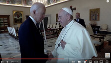 Joe Bidenas ir popiežius Pranci&scaron;kus