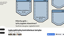 Lygių galimybių kontrolieriaus tarnyba į lyčių lygybės problemą pažvelgė iš kitos pusės