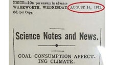 Jau prieš gerą šimtmetį buvo įspėta, kad anglies deginimas turi įtakos klimatui