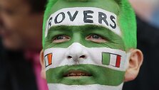 "Shamrock rovers" gerbėjas