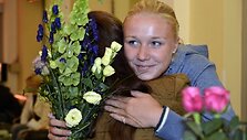 Tinklininkių sutikimas oro uoste