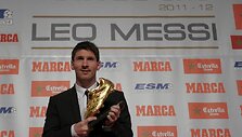 Lionelis Messi pelnė auksinį batelį
