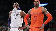 Kobe Bryantas ir Carmelo Anthony