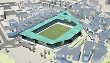 Naujo futbolo stadiono Vilniuje vizualizacijos
