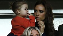 Victoria Beckham su dukra Harper