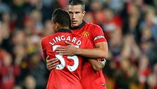 Jesse Lingardas ir Robinas van Persie