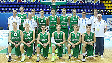 Lietuvos U-16 vaikinų krep&scaron;inio rinktinė