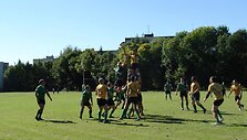 Kauno &bdquo;Ąžuolo-Tauro&ldquo; ir Plungės &bdquo;Perkūno&ldquo; rungtynių akimirka